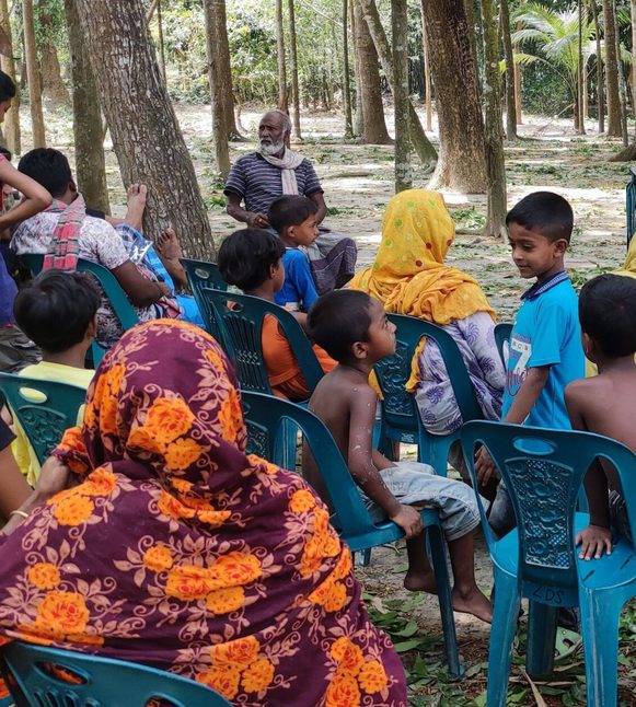 Community awareness meeting organised by DIA