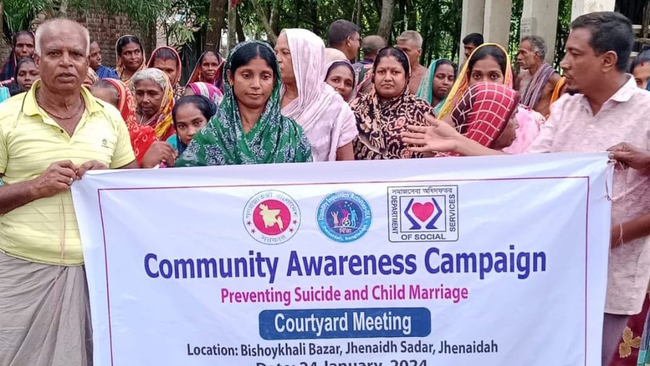 Community Awareness Campaign on Preventing Suicide and Child Marriage